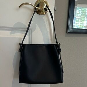 Anthropologie Classic Black Mini Bag